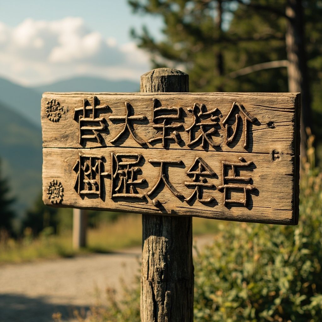 导览牌