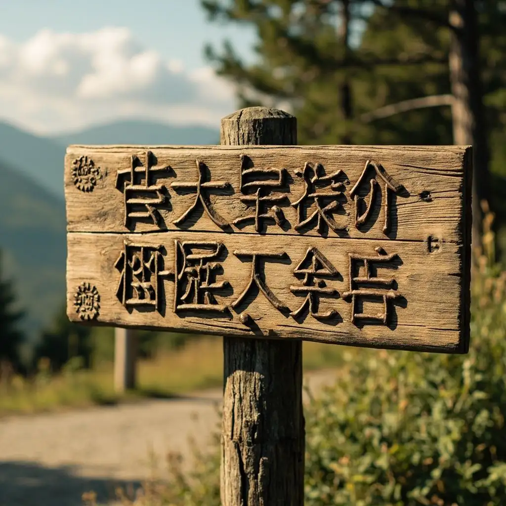 导览牌