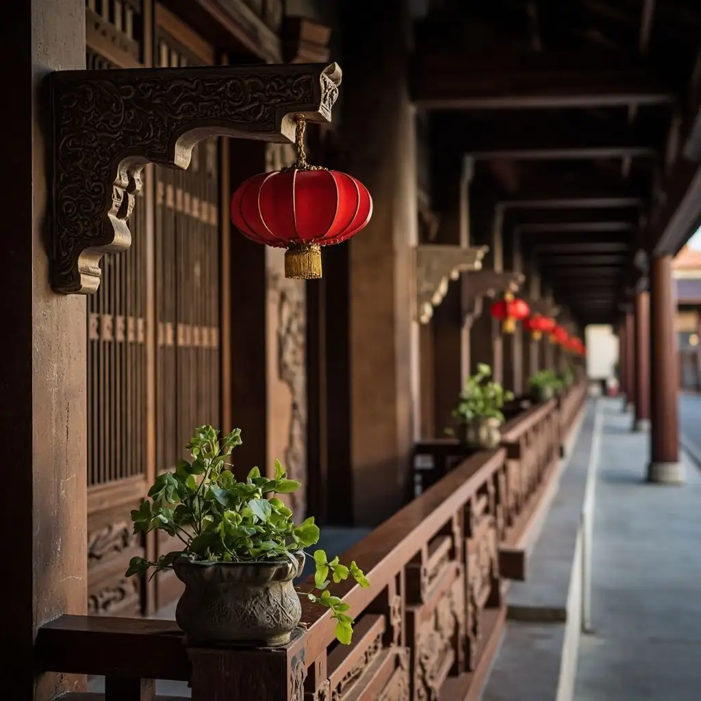 古建垂花头