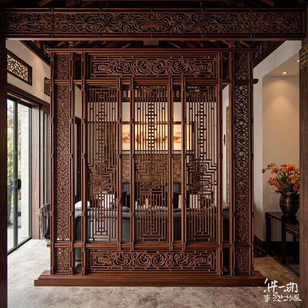 古建屏风隔断