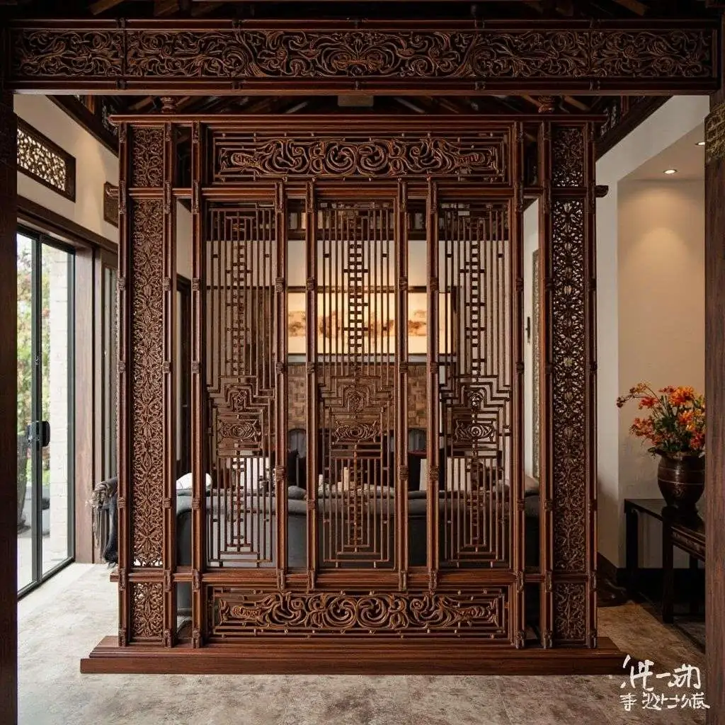 古建屏风隔断