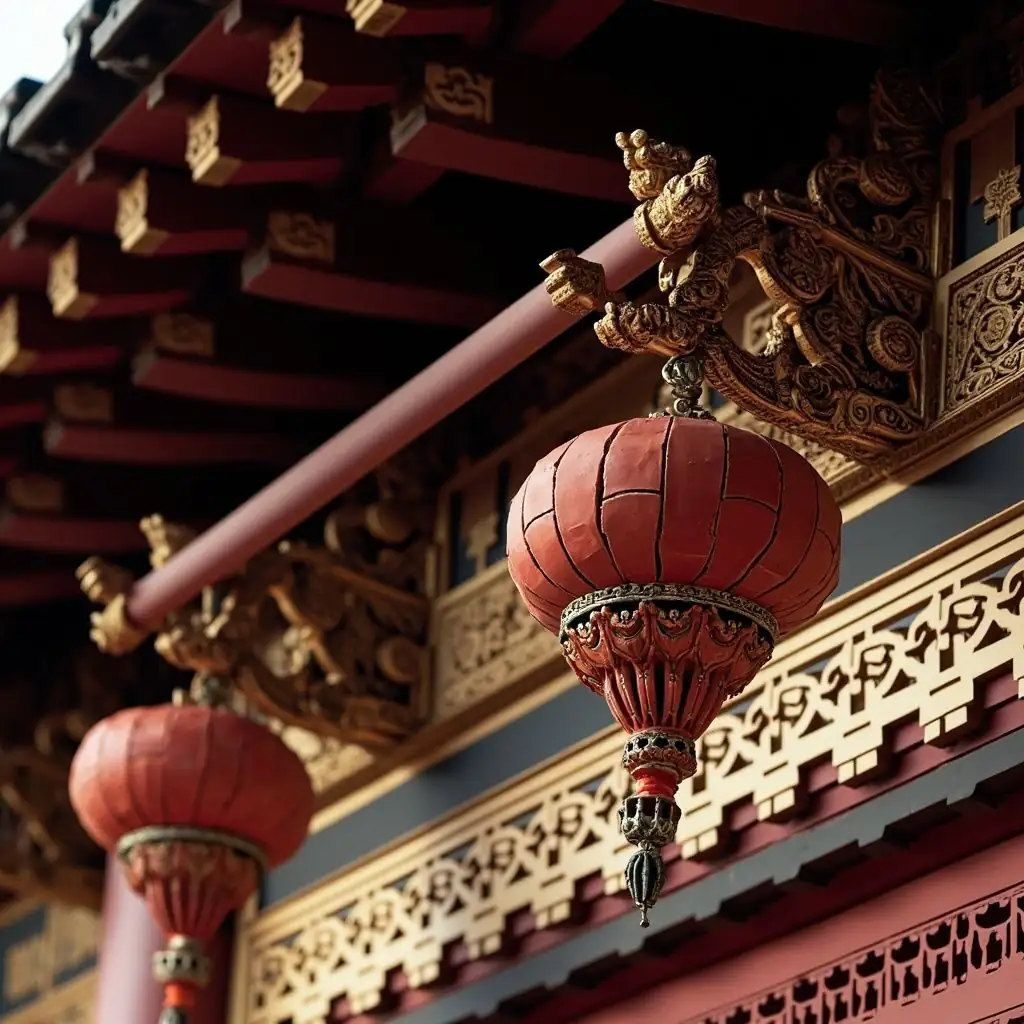 古建美人靠