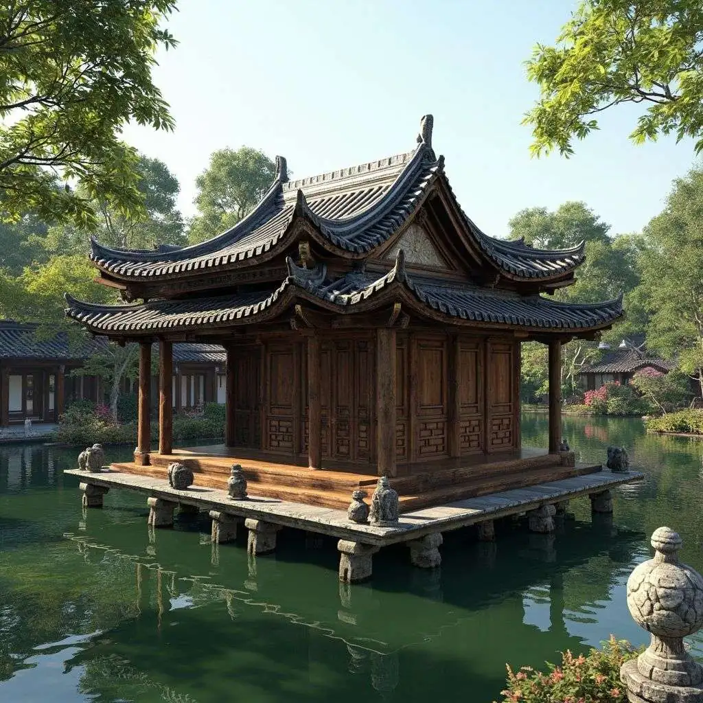 古建景观亭