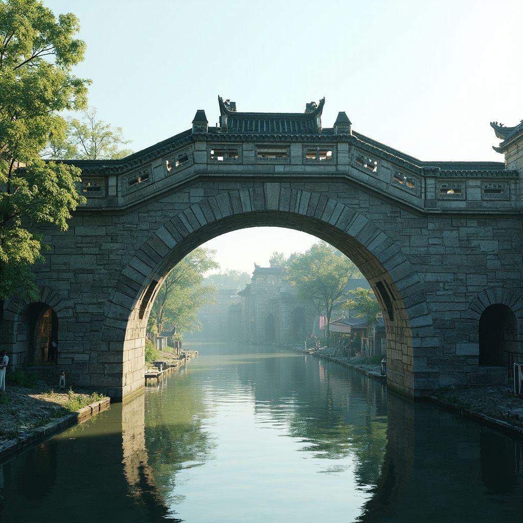 园林古典拱桥