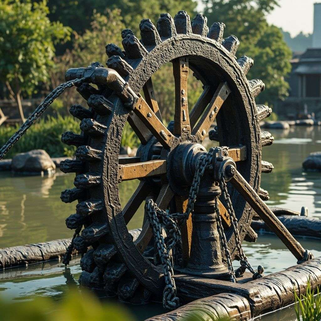 景观龙骨水车
