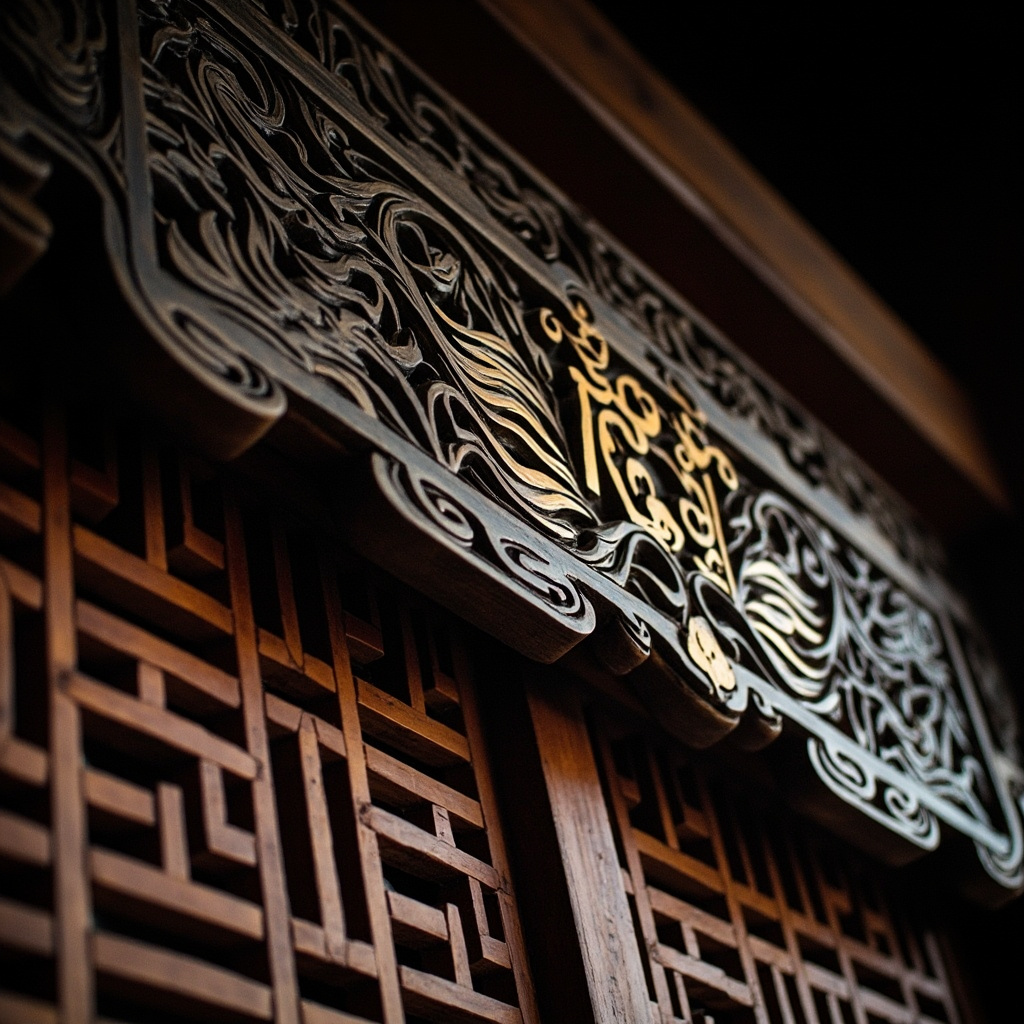 镂空雕花门头 - 中裕木艺源头厂家