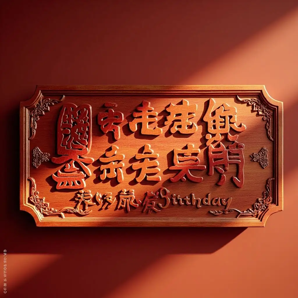 祠堂祝寿匾额