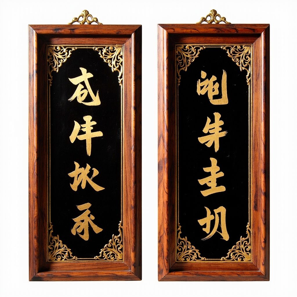 石牌对联