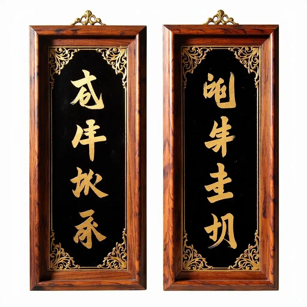 石牌对联