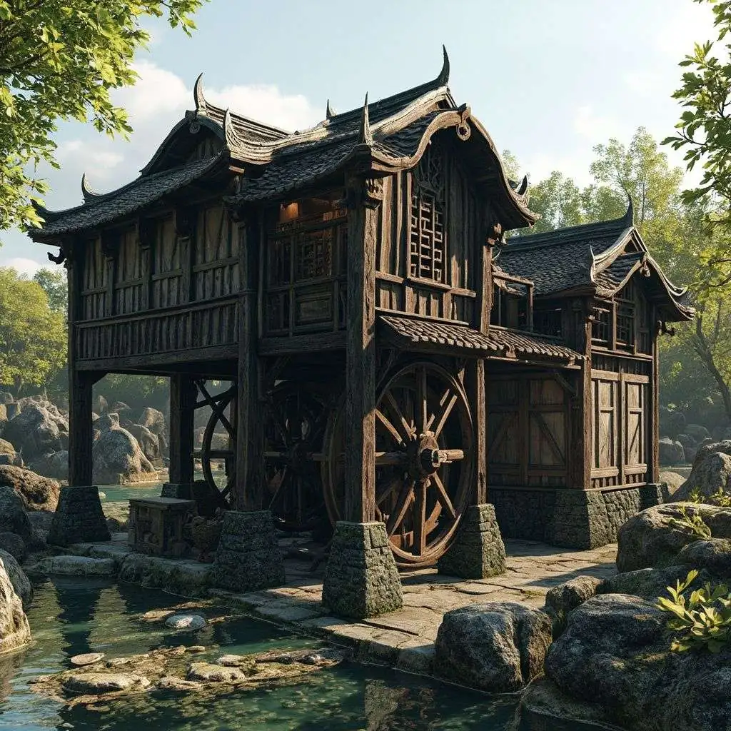 古法水碾坊
