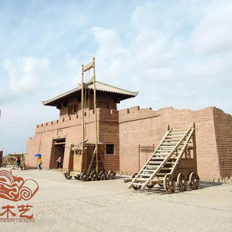 古代城门撞车