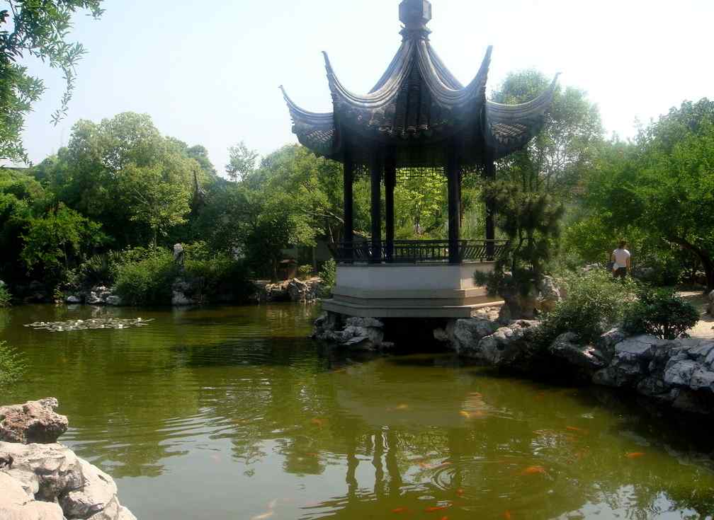 Chinese Hexagonal Pavilion Manufacturer | Liu Jiaoting Six-Sided Wooden Gazebo Traditional
