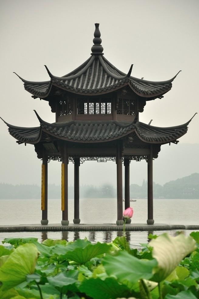 张家界防腐木凉亭 景观小品厂家