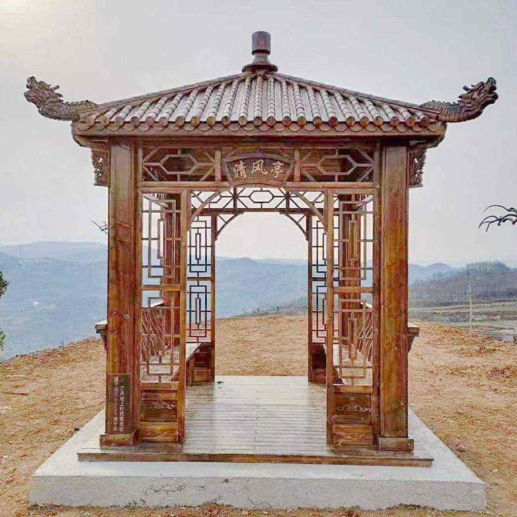 天津防腐木花箱 防腐木栏杆厂家
