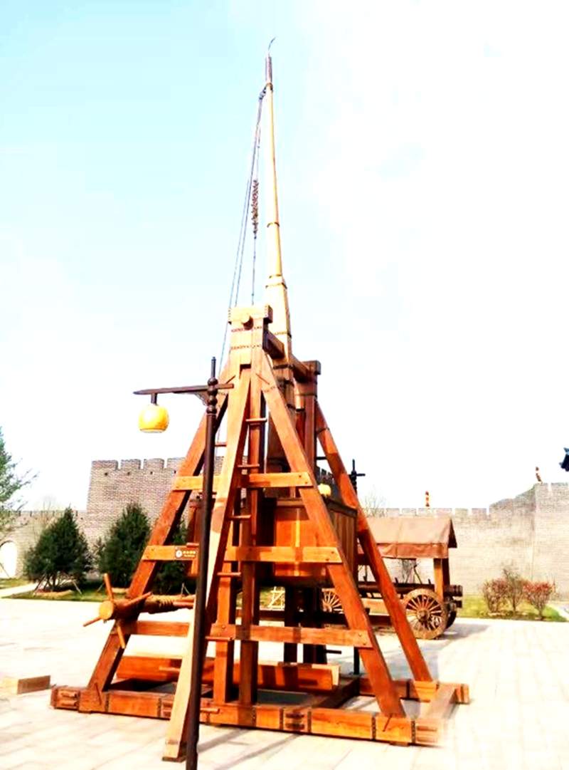 Ancient Chinese Trebuchet Replica Manufacturer | Historical Siege Engine Museum Education