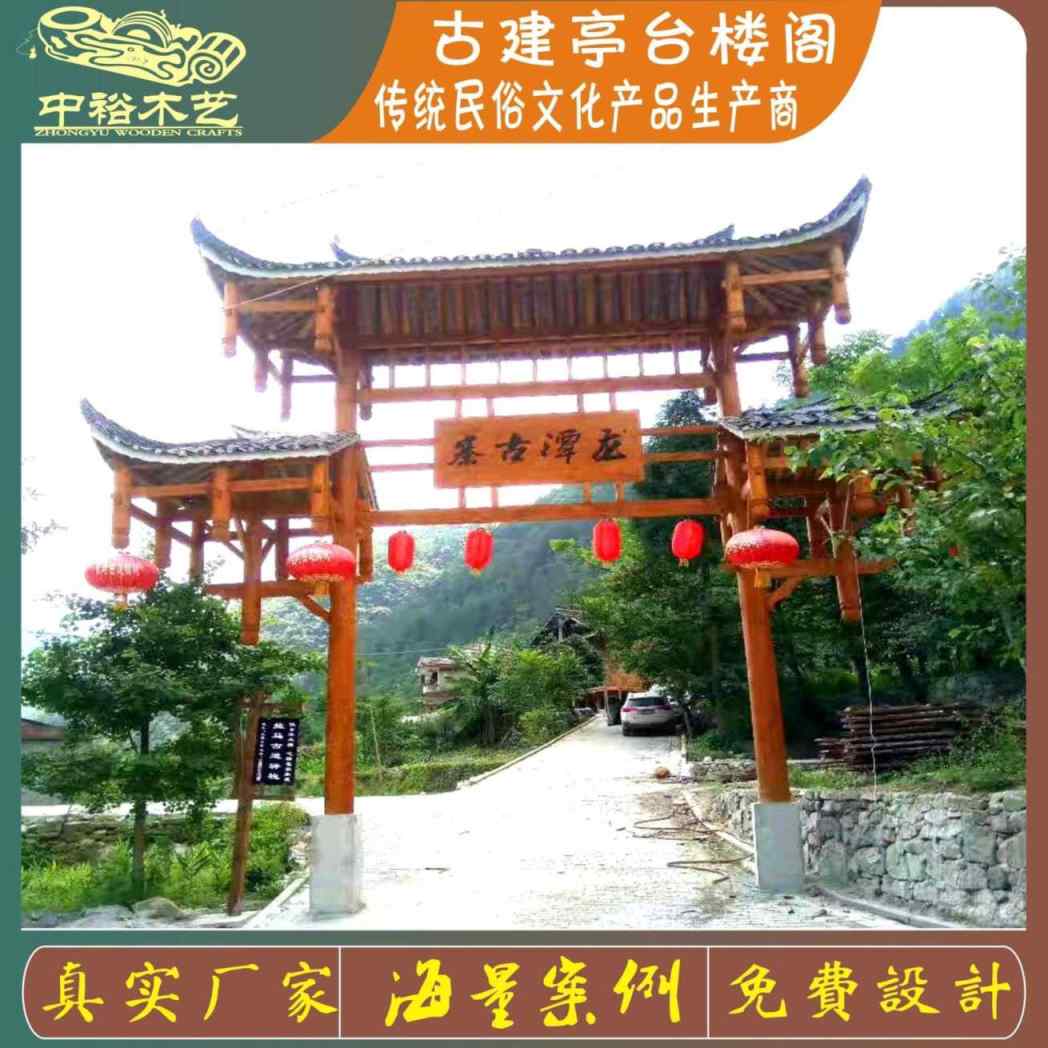 长春中式仿古水榭戏楼 景区古厂家