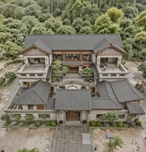 红色文旅项目中的木作应用：革命老区文化复兴的古建景观方案