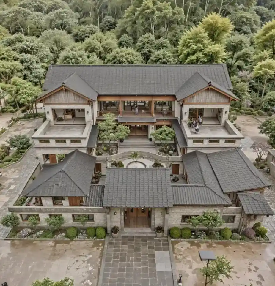 红色文旅项目中的木作应用：革命老区文化复兴的古建景观方案