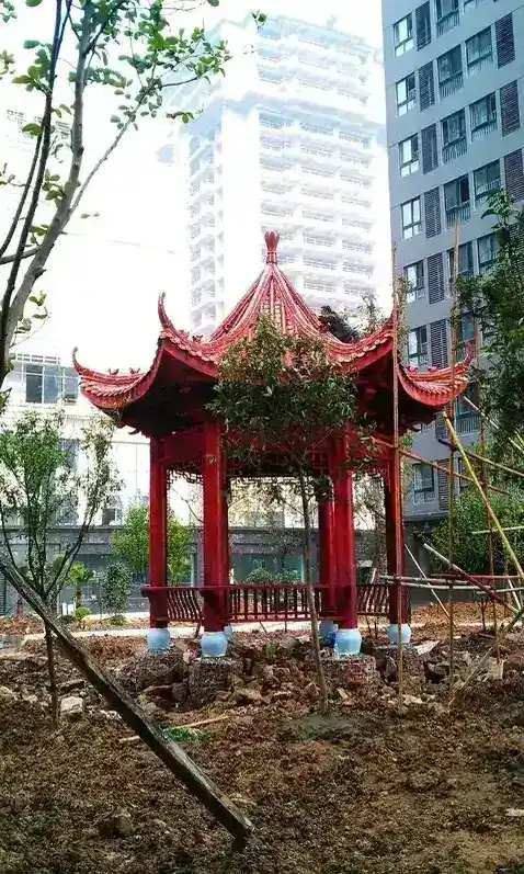 武汉仿古廊桥厂家_中式传统廊桥风雨桥_景区古镇定制厂家