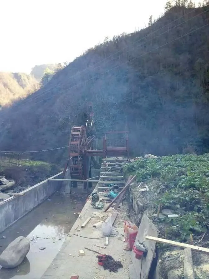 四川阆中环线旅游景观水车