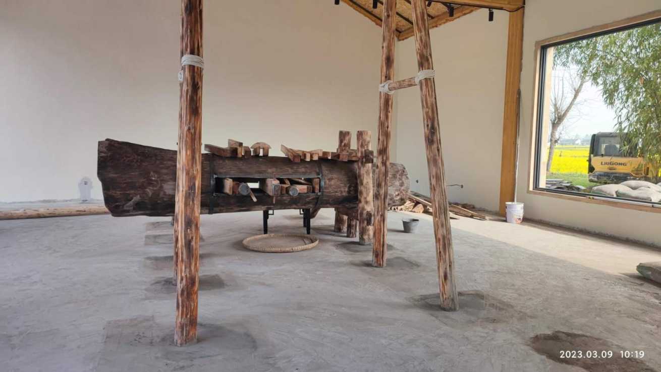 Traditional Chinese Wooden Oil Press Manufacturer | Ancient Oil Extraction Method Working Replica