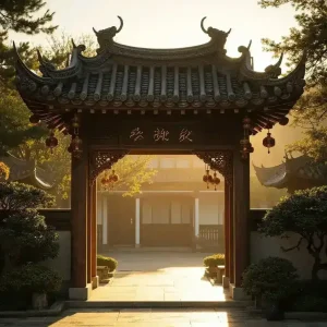 公园吊桥