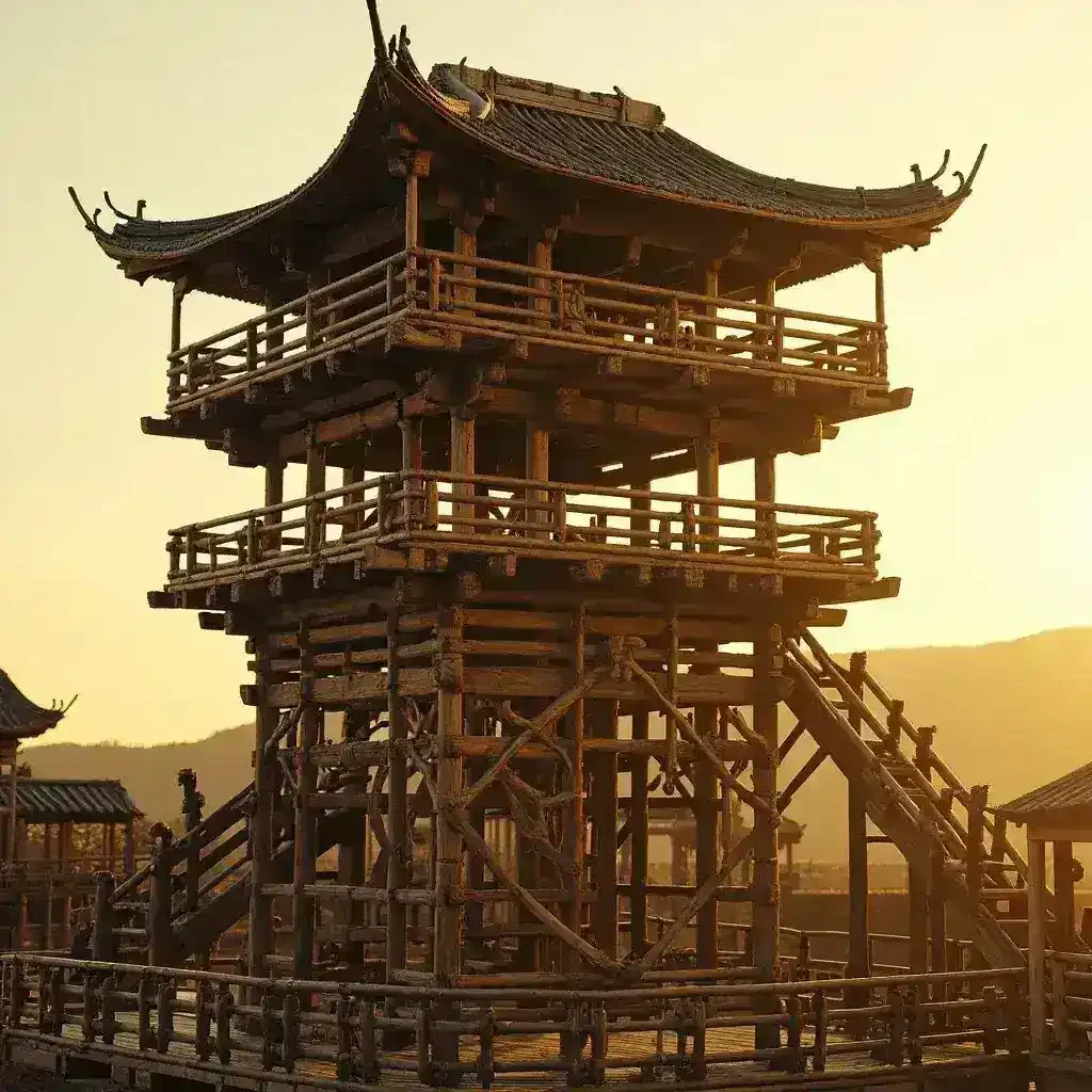 深圳古代战车攻城器械定制厂家景区文旅仿古战车复原制作中裕木艺