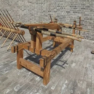 Traditional Chinese Bed Crossbow for Cultural Tourism | Mortise Tenon Craftsmanship | Zhongyu Woodcraft