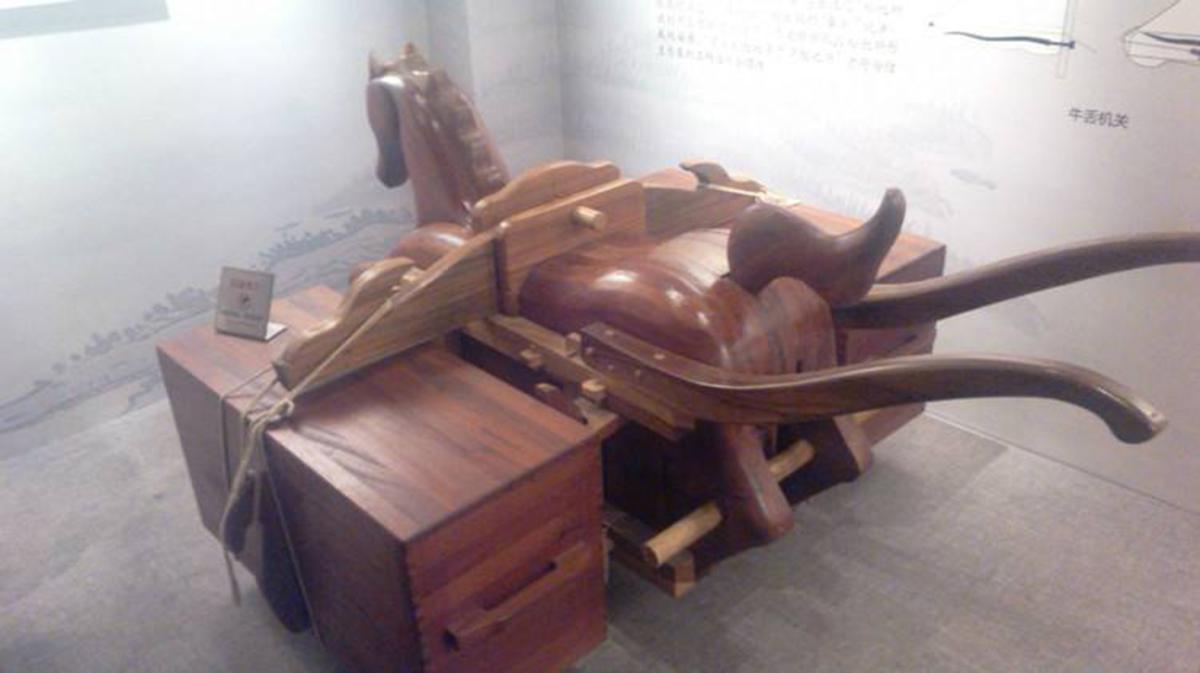 Ancient Chinese Wooden Ox Mu Niu Liu Ma Manufacturer | Mechanical Walking Model Educational
