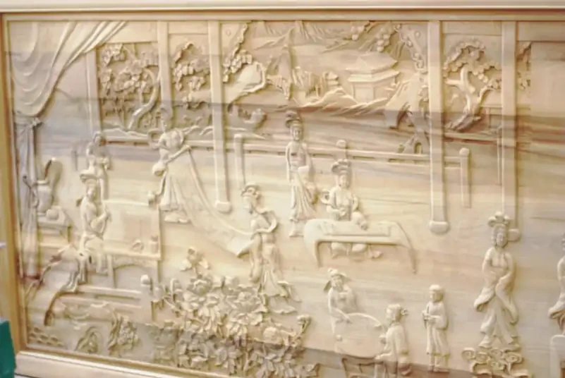 Antique Relief-Carved Wooden Plaque Manufacturer | 3D Decorative Wall Art Custom