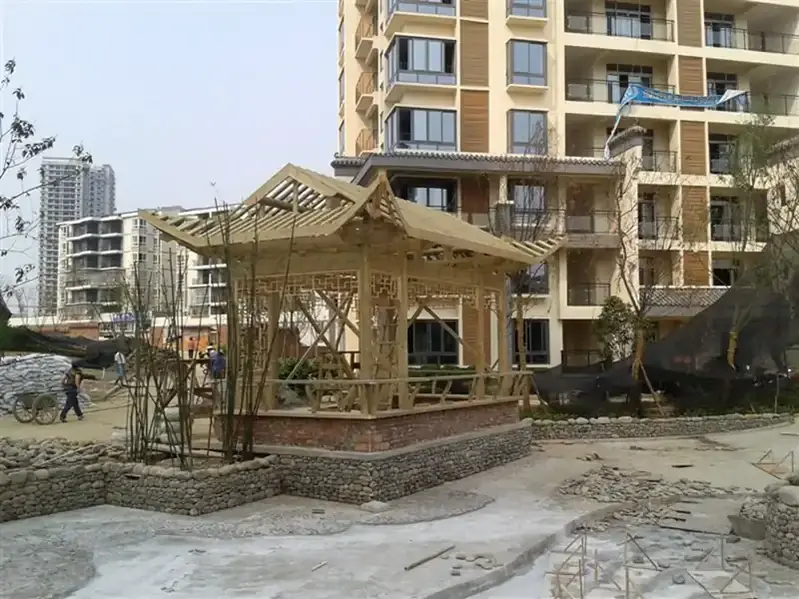 宜宾防腐木凉亭 防腐木栈道厂家