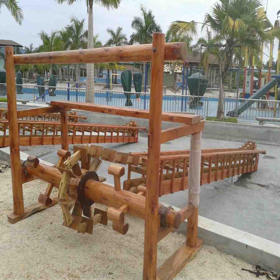 Traditional Dragon Bone Water Wheel Manufacturer | Longgu Shuiche Historical Irrigation Replica