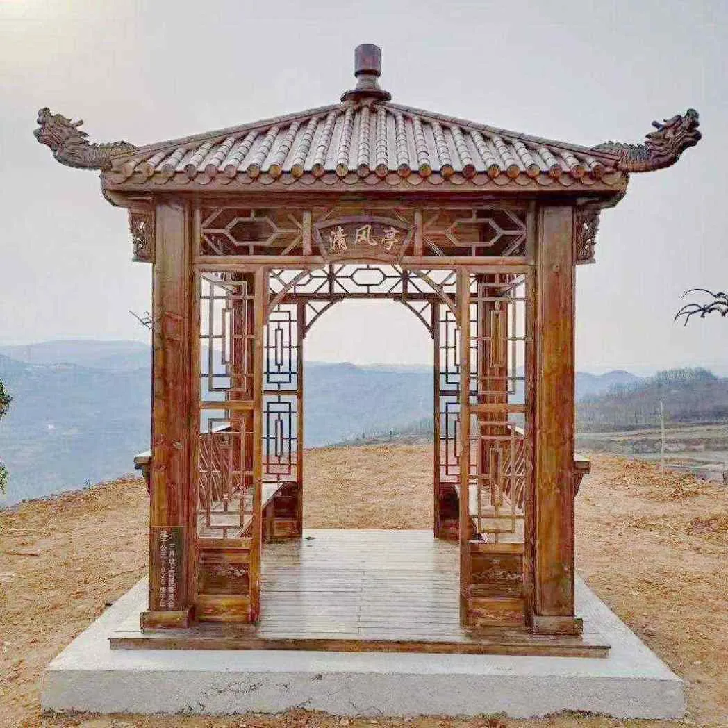 天津防腐木花箱 防腐木栏杆厂家