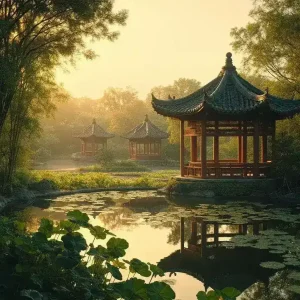 公园凉亭