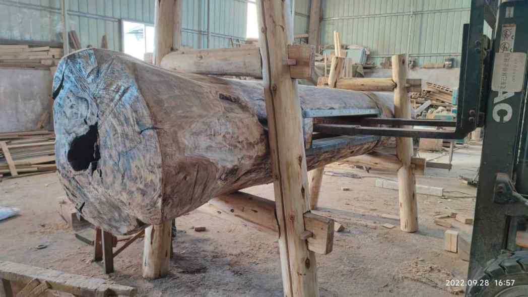 Traditional Wooden Oil Press and Heritage Sites