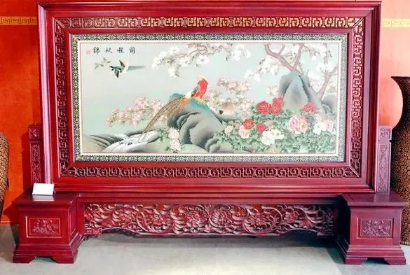 济南中式屏风 仿古导视 标识标牌厂家