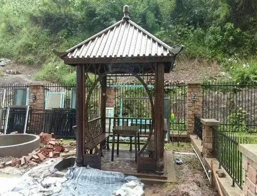 北京防腐木凉亭 户外防腐木厂家
