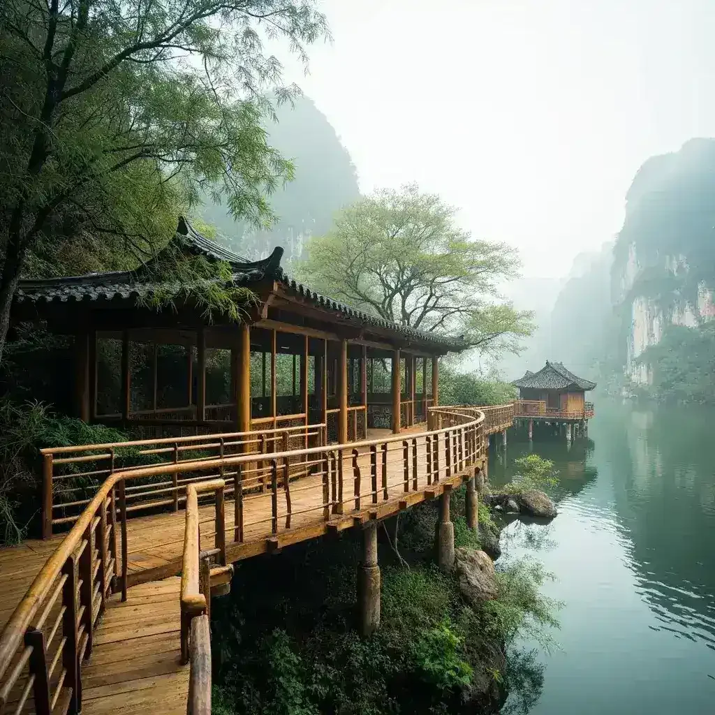 Custom Hexagonal Wooden Pavilion | Traditional Chinese Gazebo Design