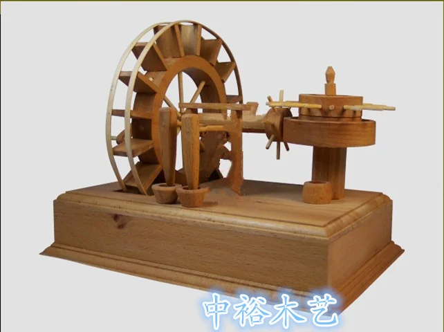Traditional Water Wheel Kits Manufacturer | Ancient Chinese Irrigation Educational Model
