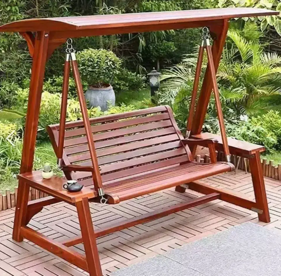 Garden Swing Manufacturer | Custom Wooden Porch Swing and Patio Swing Set