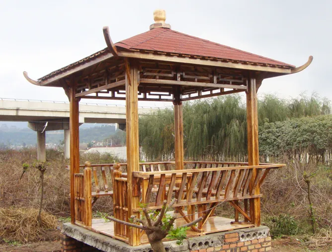 Garden Pavilion Manufacturer | Custom Wooden Backyard Pavilion and Gazebo Kit